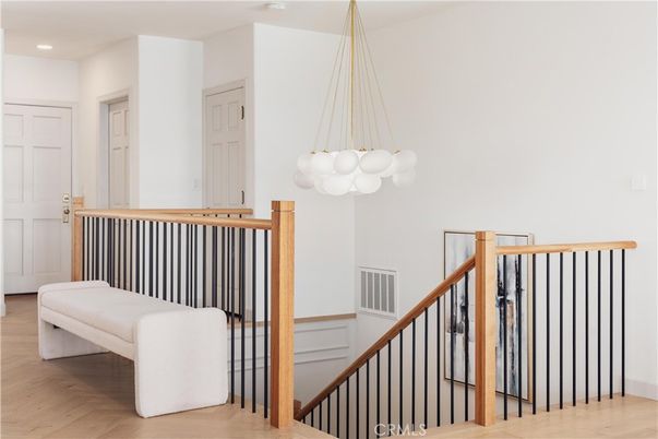 Interior, Pendant Lights, Recessed Lighting, Wood Texture Flooring