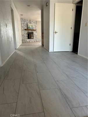 Empty room, Fireplace, Interior, Marble, Stone Walls