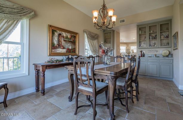 Chandelier, Dining room, Interior, Recessed Lighting