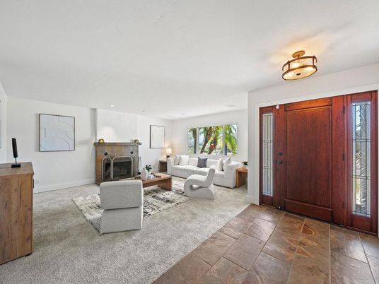 Fireplace, Interior, Living room