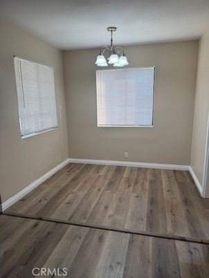 Chandelier, Empty room, Interior, Wood Texture Flooring