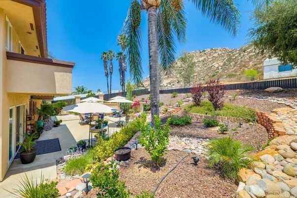 Backyard, Exterior, Facade, Mediterranean