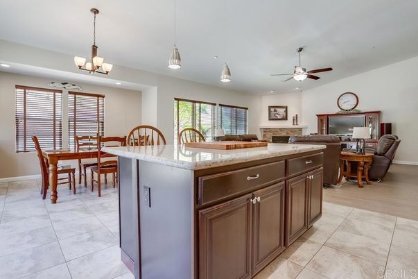 Chandelier, Dining room, Fireplace, Interior, Living room, Pendant Lights, Recessed Lighting
