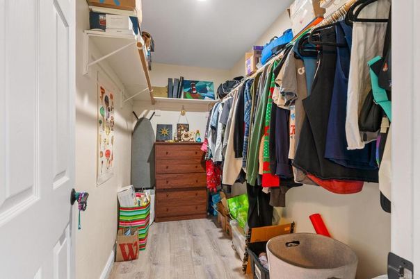 Interior, Walk-in Closets, Wood Texture Flooring