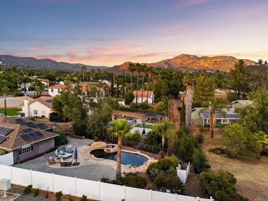 Exterior, Pool, Solar Panels