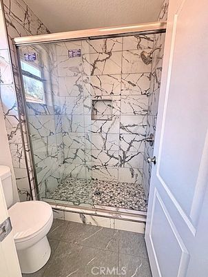 Bathroom, Glass Shower, Interior, Marble Walls