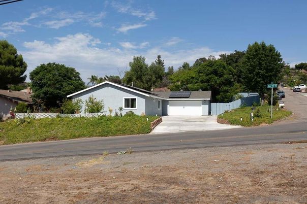 Attached, Exterior, Facade, Solar Panels, Ranch