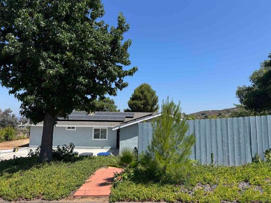 Backyard, Exterior, Solar Panels