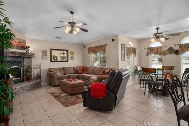 Dining room, Fireplace, Interior, Living room