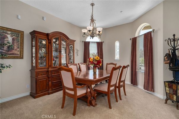 Chandelier, Dining room, Interior