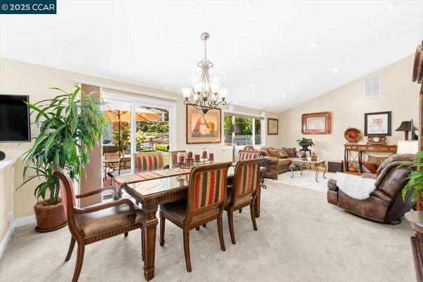 Chandelier, Dining room, Interior, Living room, Recessed Lighting