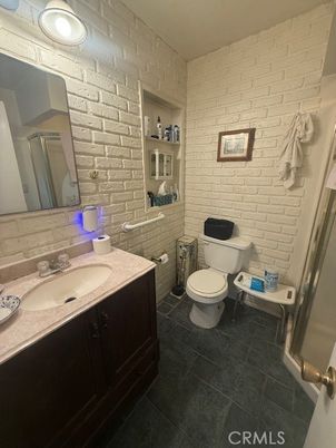 Bathroom, Interior, Stone Walls
