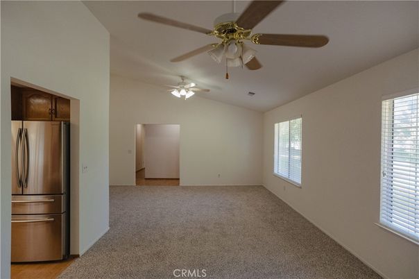 Empty room, Interior, Kitchen, Stainless Steel Appliances