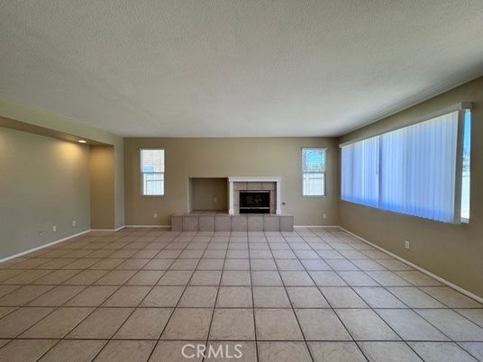 Empty room, Fireplace, Interior, Recessed Lighting