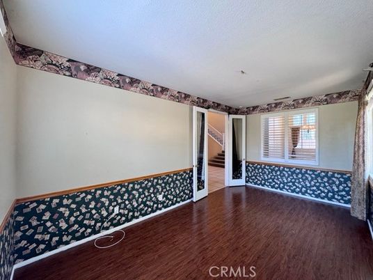 Empty room, Interior, Wood Texture Flooring