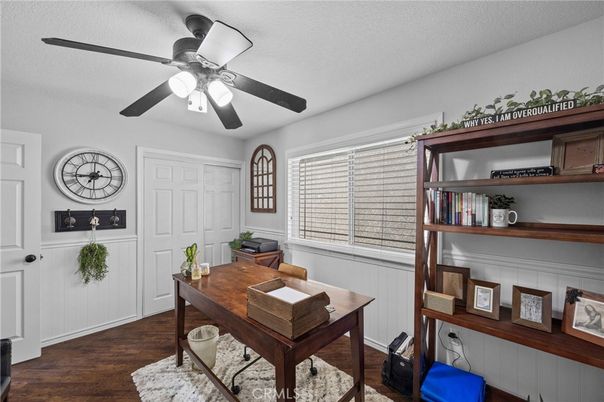 Home Office, Interior, Wood Texture Flooring