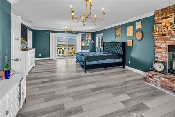 Chandelier, Fireplace, Interior, Wood Texture Flooring
