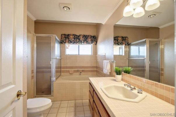 Bathroom, Glass Shower, Interior, Tile Countertops