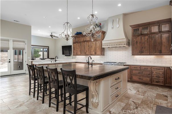 Chandelier, Interior, Kitchen, Pendant Lights, Recessed Lighting