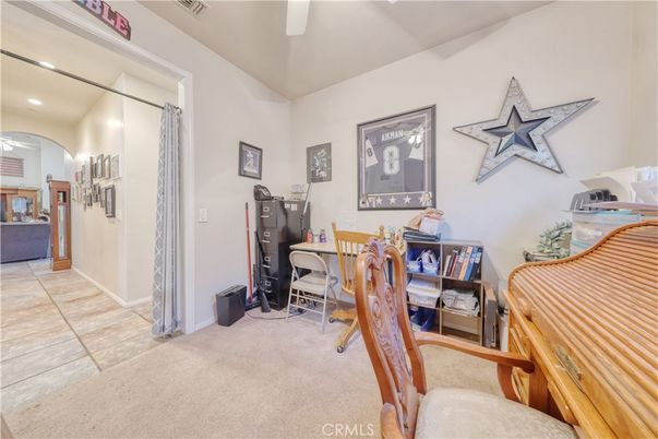 Home Office, Interior, Recessed Lighting