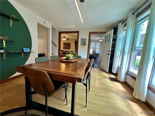 Dining room, Interior, Wood Texture Flooring