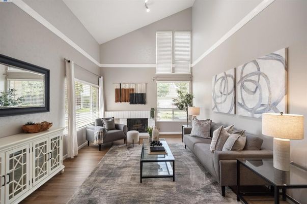 Fireplace, Interior, Living room, Wood Texture Flooring