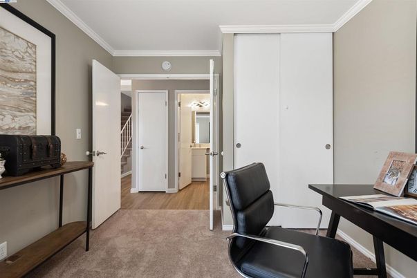 Home Office, Interior, Wood Texture Flooring
