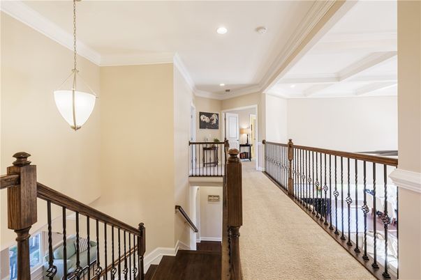 Interior, Pendant Lights, Recessed Lighting, Wood Texture Flooring