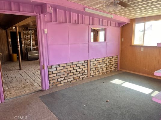 Empty room, Interior, Stone Walls, Wooden Walls