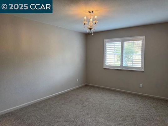 Chandelier, Empty room, Interior