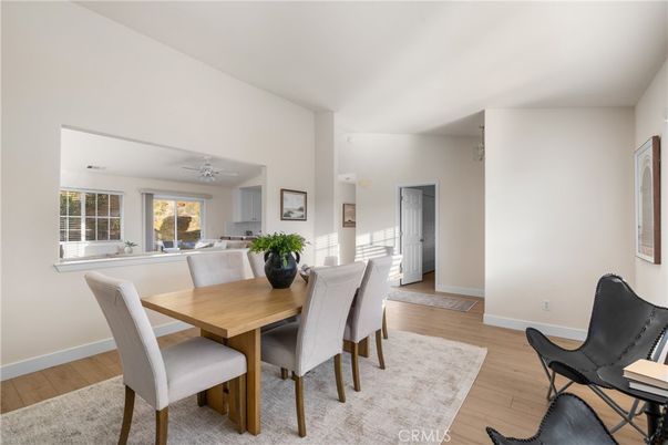 Dining room, Interior, Wood Texture Flooring