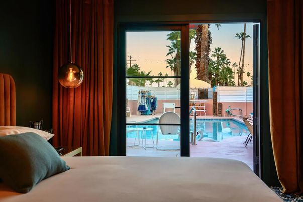 Bedroom, Interior, Pool