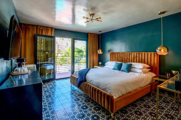 Bedroom, Interior, Pendant Lights