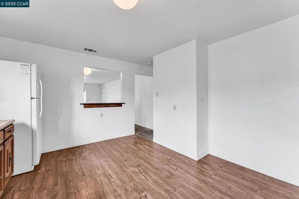 Empty room, Interior, Kitchen, Wood Texture Flooring