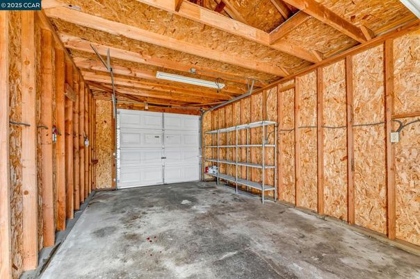 Garage, Interior, Wooden Beams, Wooden Ceilings, Wooden Walls