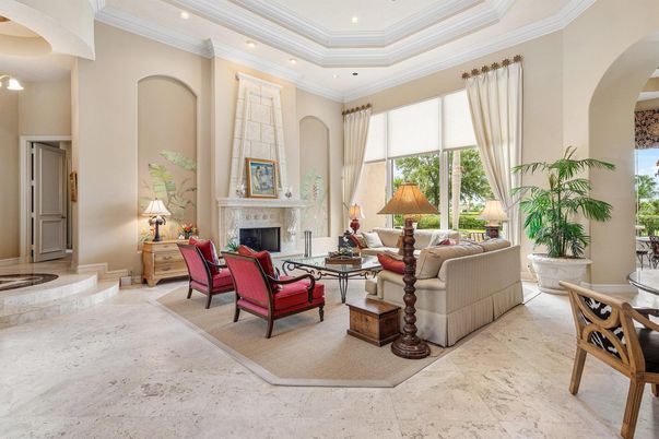 Fireplace, Interior, Living room, Recessed Lighting