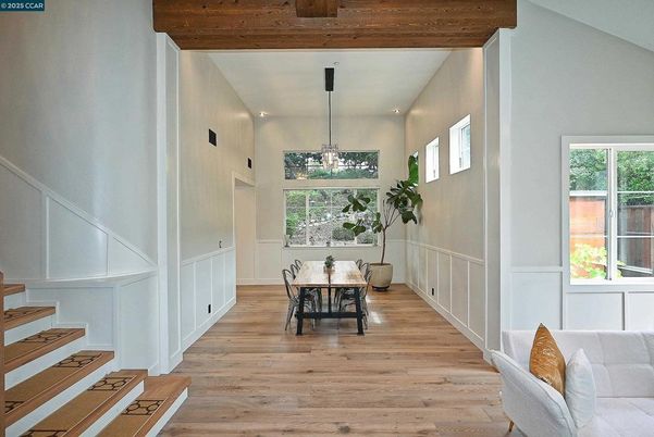Interior, Pendant Lights, Wooden Beams, Wood Texture Flooring