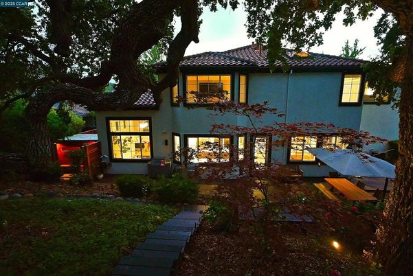 Backyard, Exterior, Facade, Mediterranean