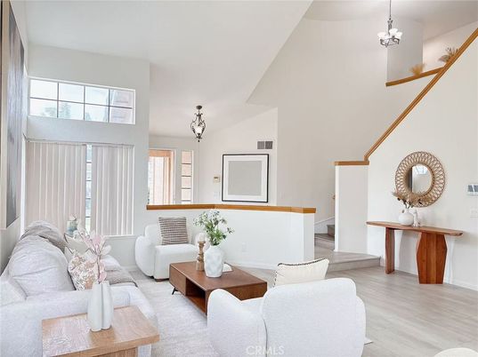 Interior, Living room, Pendant Lights, Wood Texture Flooring