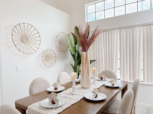Dining room, Interior, Wood Texture Flooring
