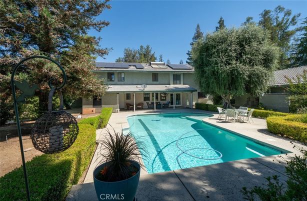 Exterior, Pool, Solar Panels