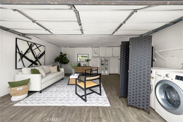 Interior, Living room, Washer, Wood Texture Flooring