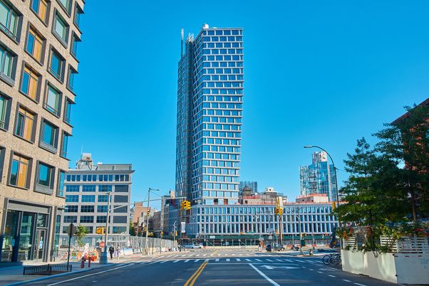 Exterior, Facade, Highrise
