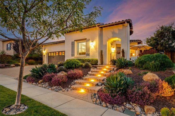 Attached, Backyard, Exterior, Facade, Spanish Mediterranean