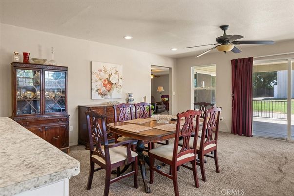 Dining room, Interior, Recessed Lighting