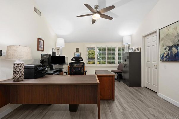 Home Office, Interior, Wood Texture Flooring