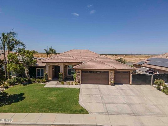 Attached, Backyard, Exterior, Facade, Solar Panels, Mediterranean