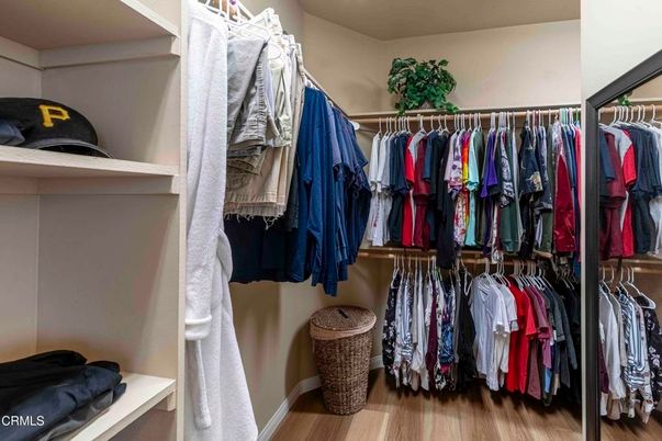 Interior, Walk-in Closets, Wood Texture Flooring