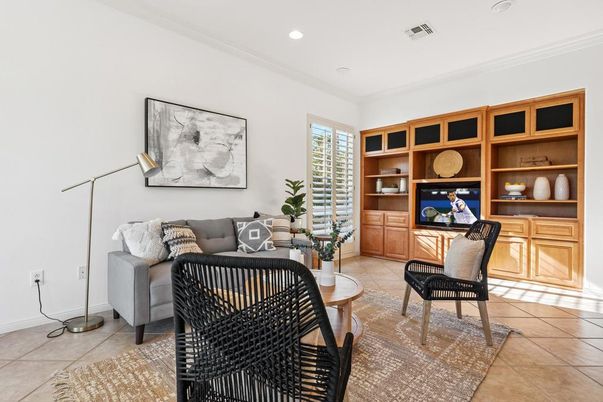 Home Office, Interior, Living room, Recessed Lighting