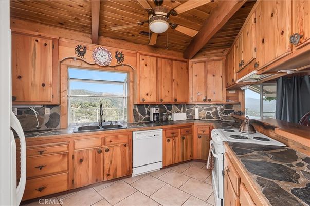 Interior, Kitchen, Wooden Beams, Wooden Ceilings, Wooden Walls